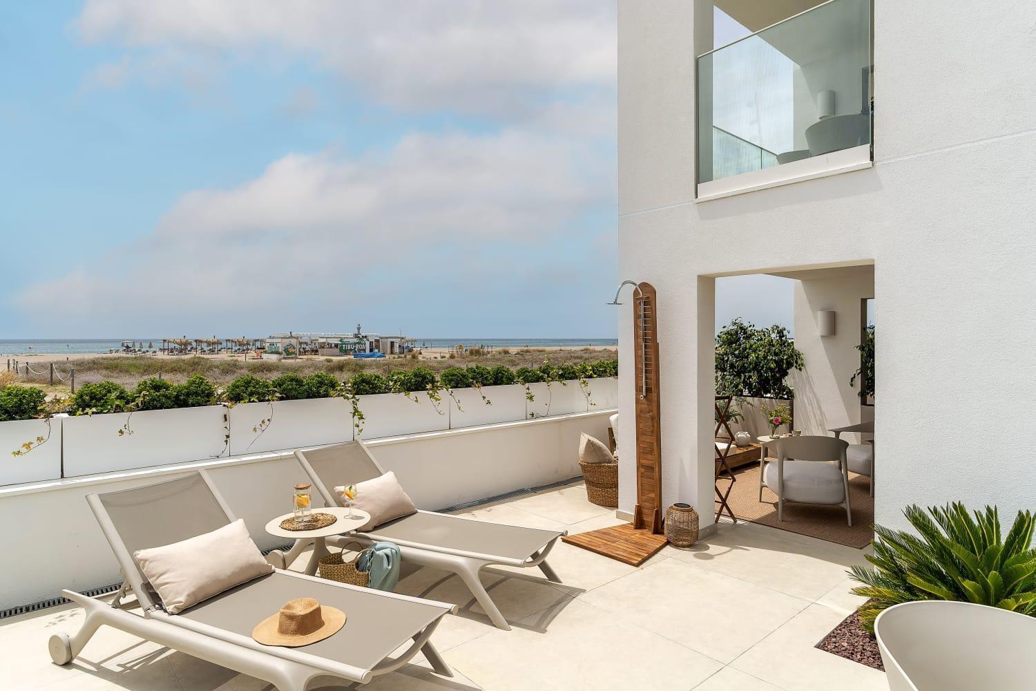 Apartamentos Azul Castelldefels Kültér fotó